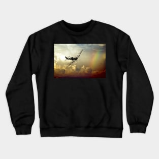 Spitfire Passing Through The Storm Crewneck Sweatshirt